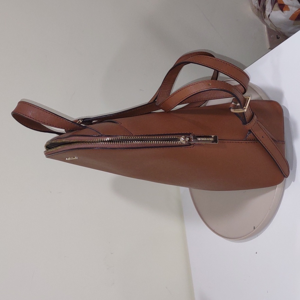 Michael Kors Tan Leather Bag Backpack - Picture 3 of 8
